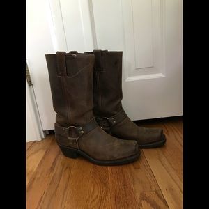 Frye harness boot